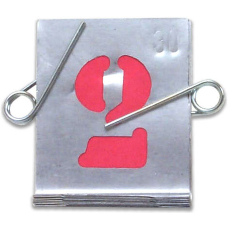 VBW 6565 Stampi Zinco Numeri 30mm