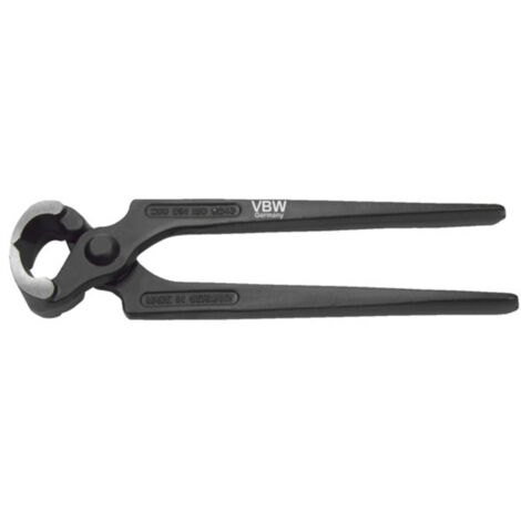 VBW Kneifzange 200 mm - schwarz lackiert - polierter Kopf - 515010