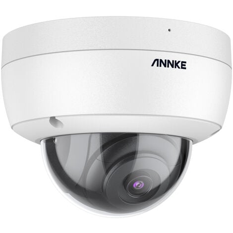 ANNKE VC500 - Cámara IP PoE para exteriores a prueba de vandalismo de 5 MP, visión nocturna en color, ranura para tarjeta SD, compatibilidad con RTSP y ONVIF