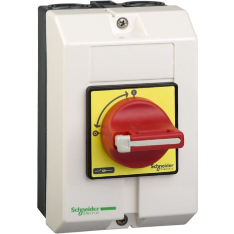 SCHNEIDER ELECTRIC Vcf1ge Schneider - Coffret Interrupteur Sectionneur 3p 25a - étanche Ip65 - Tesys Vario Vcf
