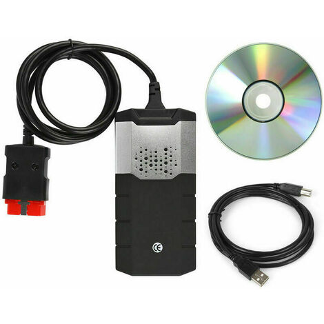Vci Vd Ds150E Cdp Pro for Delphis 2016.R0 with Bluetooth Ds and Keygen Obd2 Diagnostic Tool Activator Scanner Black