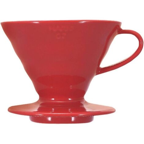 VDC-02R Coffee Dripper, Size 02, Ceramic Red