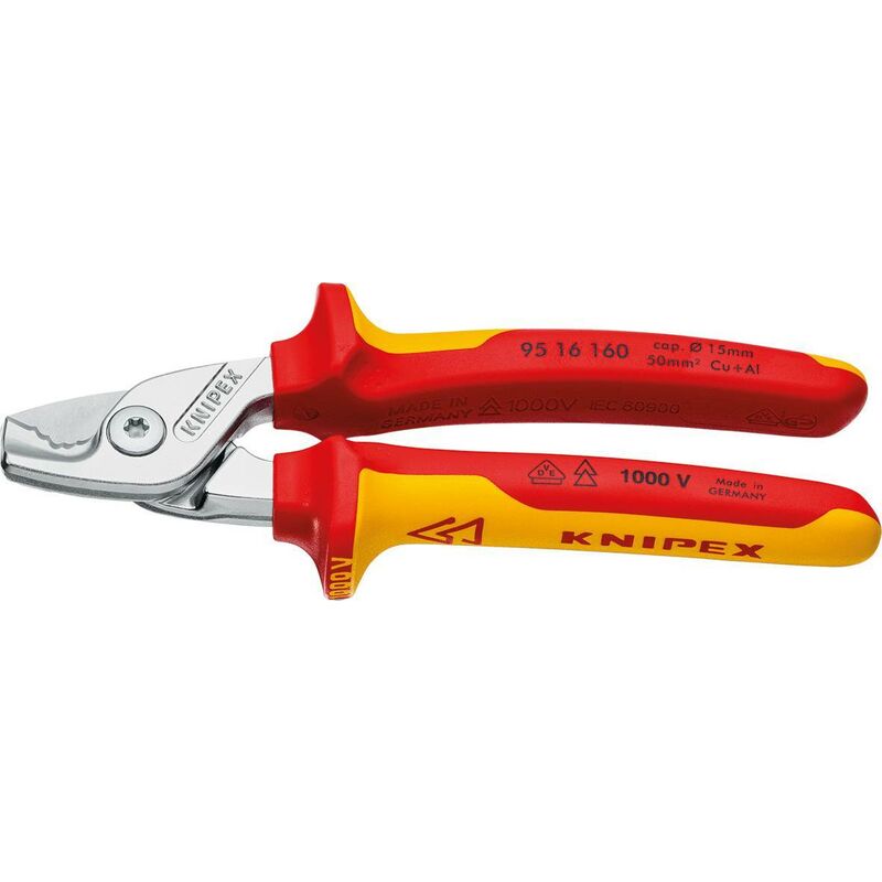 

Knipex Alicate Cortacables 9516 160MM VDE1000V