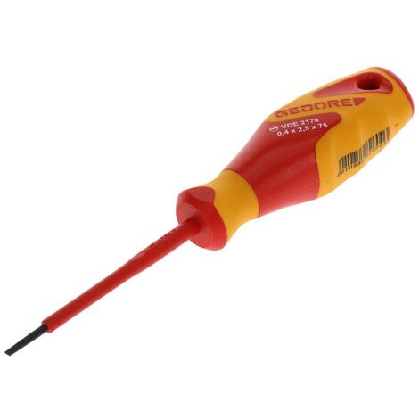 VDE 2170 2,5 Cacciavite VDE a fessura 2,5 mm