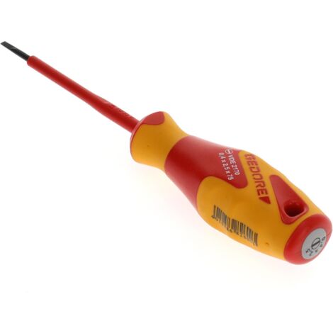 VDE 2170 2,5 Destornillador VDE ranurado 2,5 mm