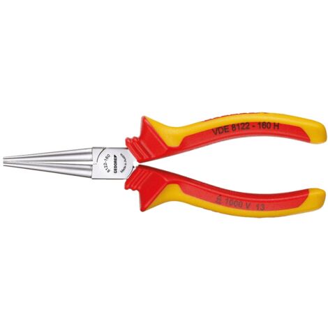 VDE 8122-160 H VDE-Rundzange mit Hüllenisolierung 160 mm