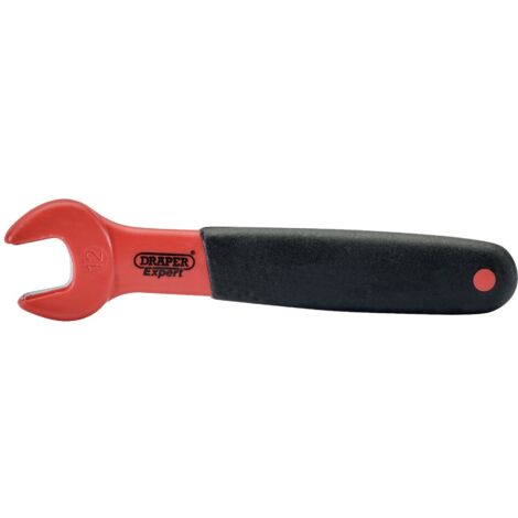 VDE Approved Fully Insulated 12mm Open End Spanner with Model Number 99470