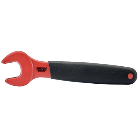 VDE Approved Fully Insulated 19mm Open End Spanner with Durable Construction for Safe Electrical Work