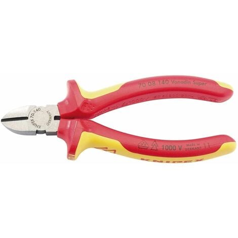 VDE Fully Insulated Diagonal Side Cutters (140mm) (31925)