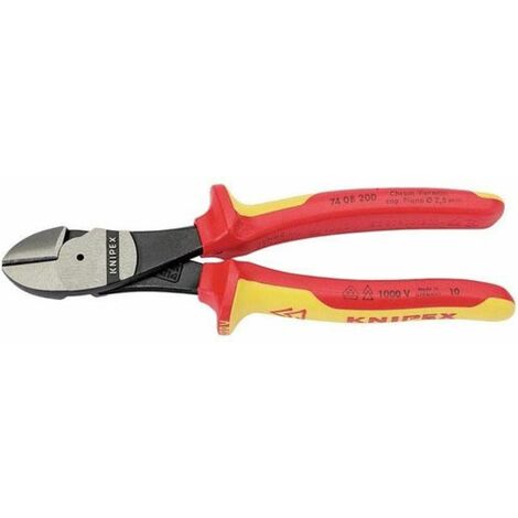 VDE Fully Insulated High Leverage Diagonal Side Cutters (160mm) (32022)