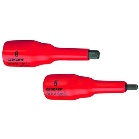 VDE IN 19 5 Inserti per cacciavite VDE 1/2" a 6 facce interne 5 mm