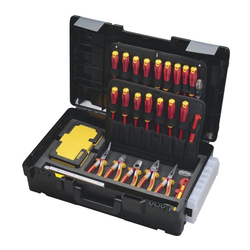 Image of VDE Tool Case Ergonic E-Slim, 78 parti in XL-Boxx