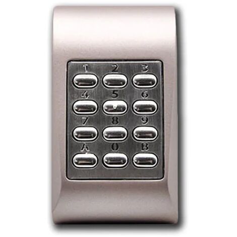 vds clavier métallique stand alone 1000 codes 12v/24v mtpads-sa