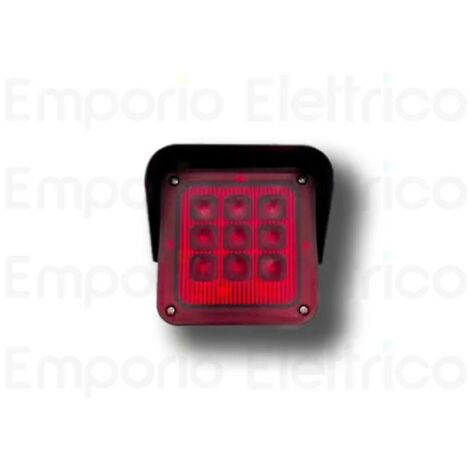 vds feu de signalisation 1 voyant - rouge 12/24v sem-1 550/3040