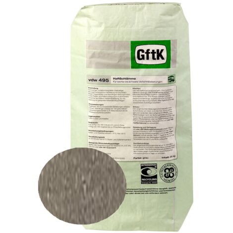 vdw 495 Haftschlämme grau 25kg