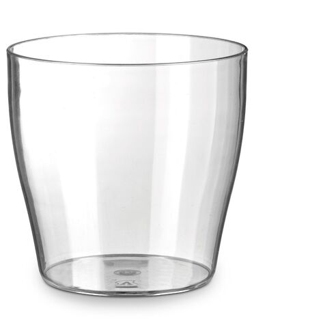 VECA CIOTOLA LIVING OVALE 20 CM TRASPARENTE VASO