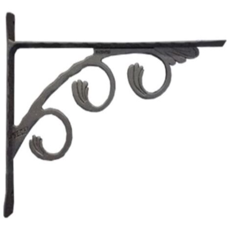 VECA - REGGIMENSOLA LINEA ANTIQUA IN ZAMA 12CM - COLORE NERO MICACEO