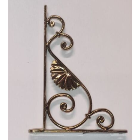 VECA - REGGIMENSOLA LINEA BAROCCO PERARREDO CASA IN ZAMA 18CM - COLORE ORO ANTICATO