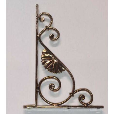 VECA - REGGIMENSOLA LINEA BAROCCO PERARREDO CASA IN ZAMA 18CM - COLORE ORO ANTICATO
