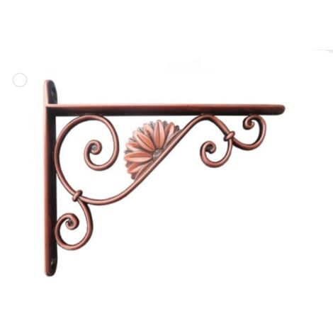VECA - REGGIMENSOLA LINEA BAROCCO PERARREDO CASA IN ZAMA 18CM - COLORE RAME ANTICATO