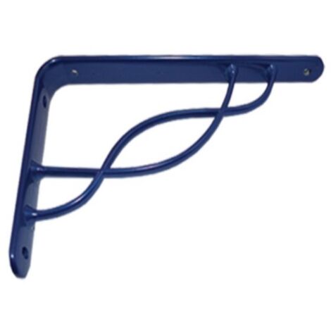 VECA - REGGIMENSOLA LINEA ONDINA PER ARREDO CASA IN ZAMA 15CM - COLORE BLU