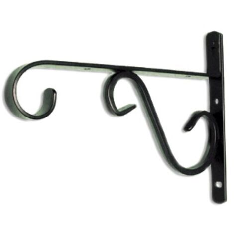 VECA - REGGIMENSOLA LINEA TV 24CM - INFERRO VERNICIATO NERO OPACO