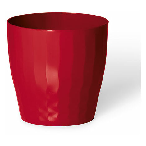 VECA VASO B-LIVING CON RUOTE 15CM INDOOR ROSSO