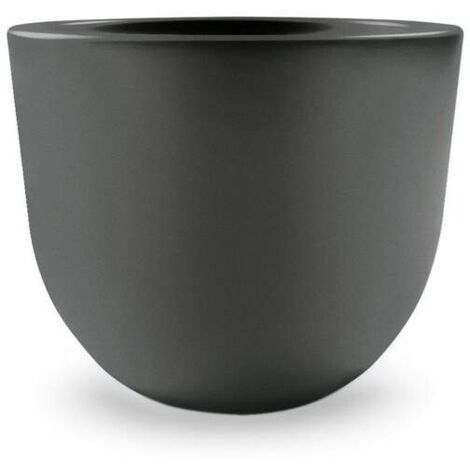 VECA VASO EGGY 45CM ANTRACITE