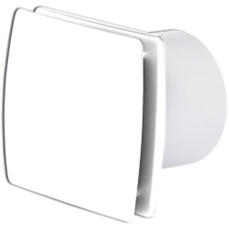 Vecamco aspiratore elettrico esterno a supporto ventilazione naturale   10 cm 19W IP44 bianco ideale per bagni e toilette Bianco   10 cm