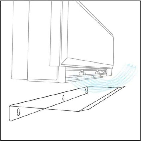 VECAMCO Deflettore Per Split 900X280X50Mm