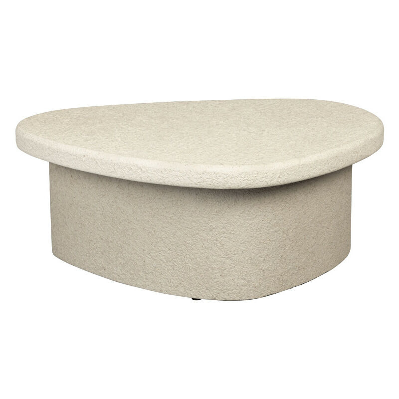 Dutchbone - Table basse organique en marbre recyclé - Beige - veda Dutchbone - Table basse organique en marbre recyclé - Beige - veda