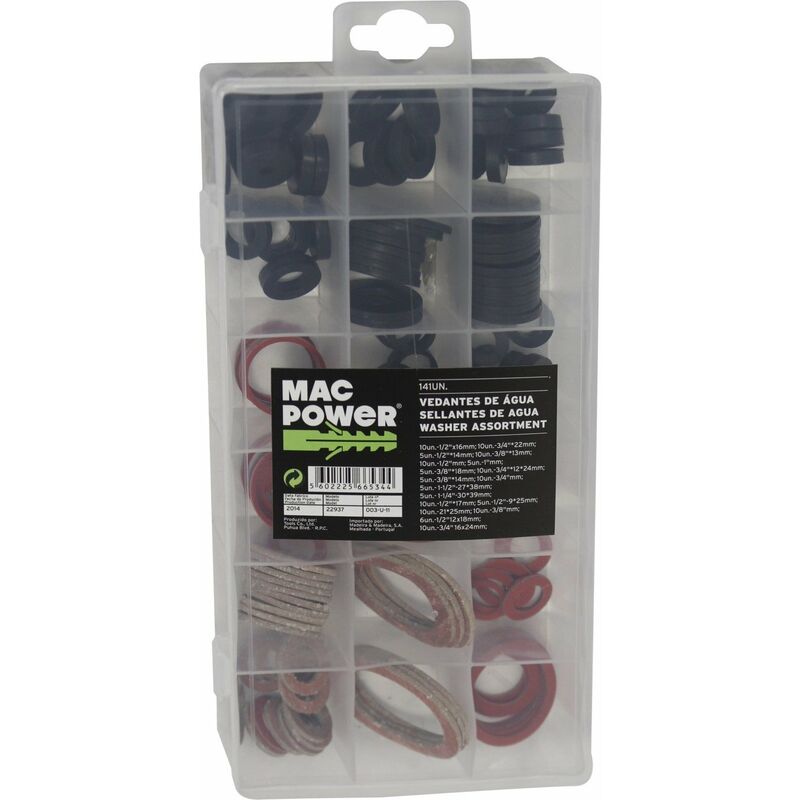 

Surtido sellos agua Mac Power 141P