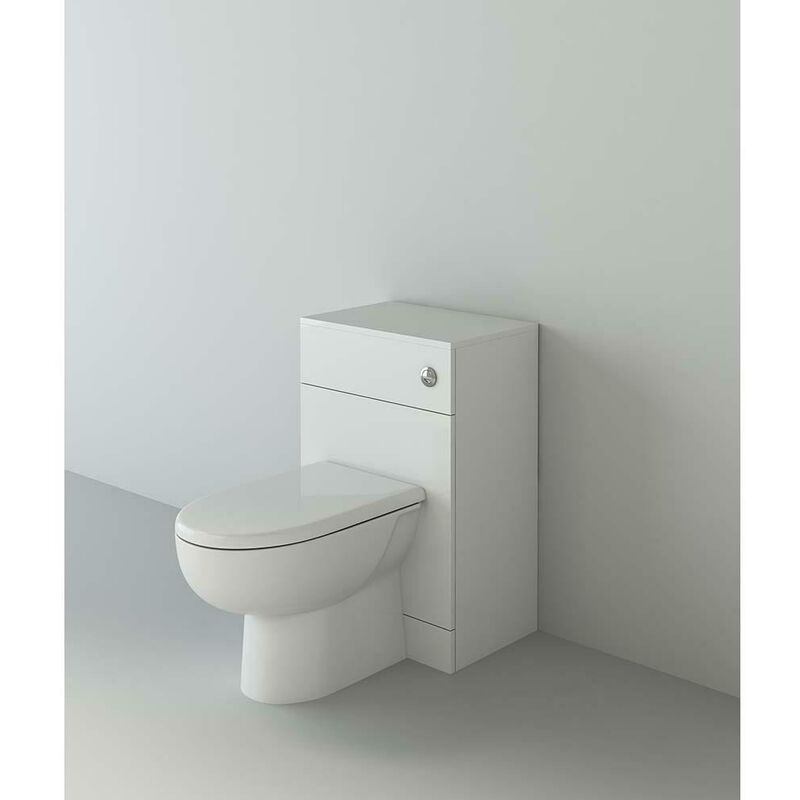 VeeBath Linx High Gloss White 4 Tier Bathroom Drawer Cabinet 300mm x 330mm