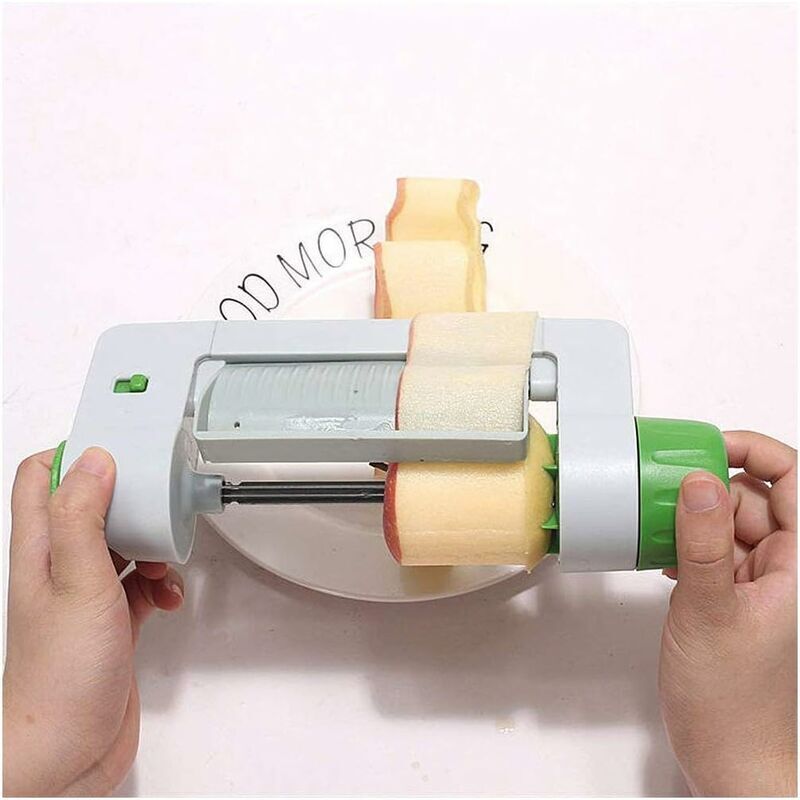 Veggie Sheet Slicer de, l'ustensile innovant pour Couper légumes et Fruits en lanières Extra-Fines – cet éplucheur est Un Assistant culinaire