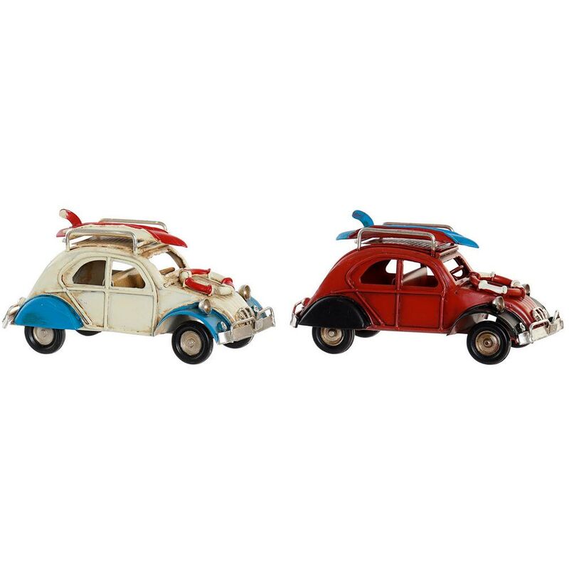 

Vehículo dkd home decor decorativo metal coche (2 pcs) (11.3 x 5 x 5.7 cm) Rogal