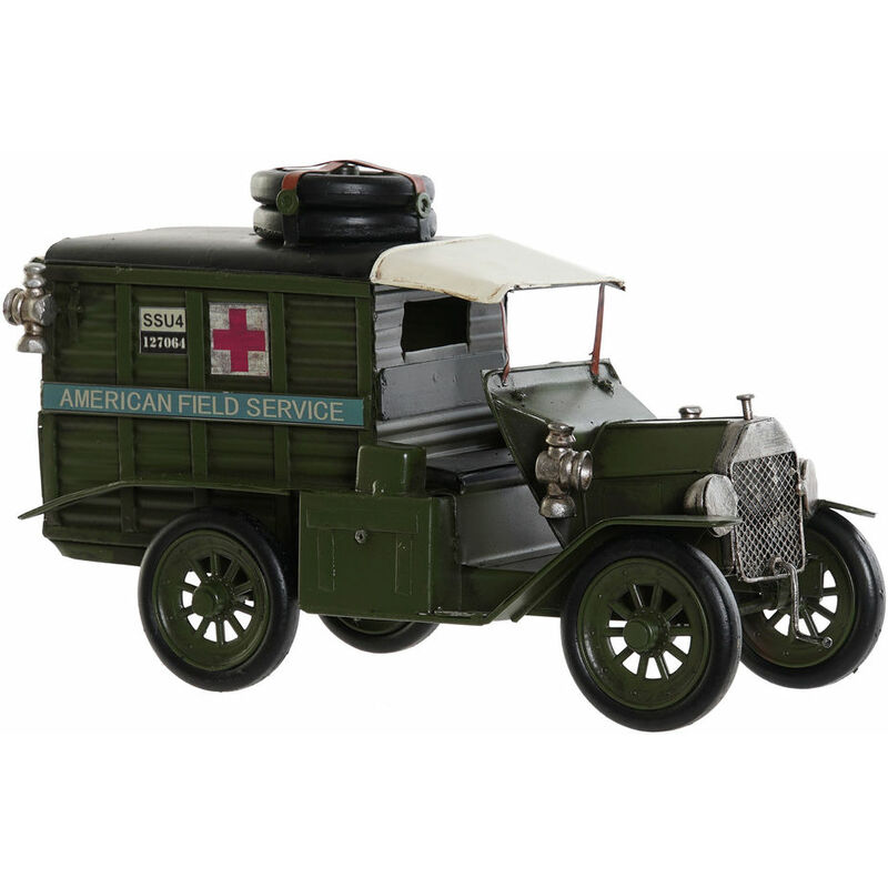 

Vehículo DKD Home Decor Decorativo Vintage Militar (29 x 11 x 17 cm)