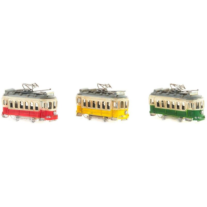 

Vehículo DKD Home Decor Lisboa Decorativo Metal (3 pcs) (16.5 x 5 x 9.5 cm)