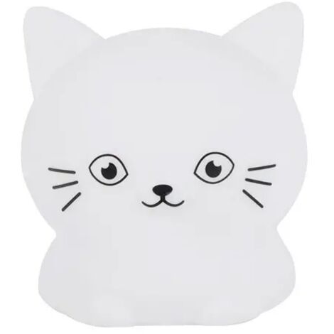 Veilleuse à couleur réglable avec télécommande, lampe de chevet portable en silicone pour enfants