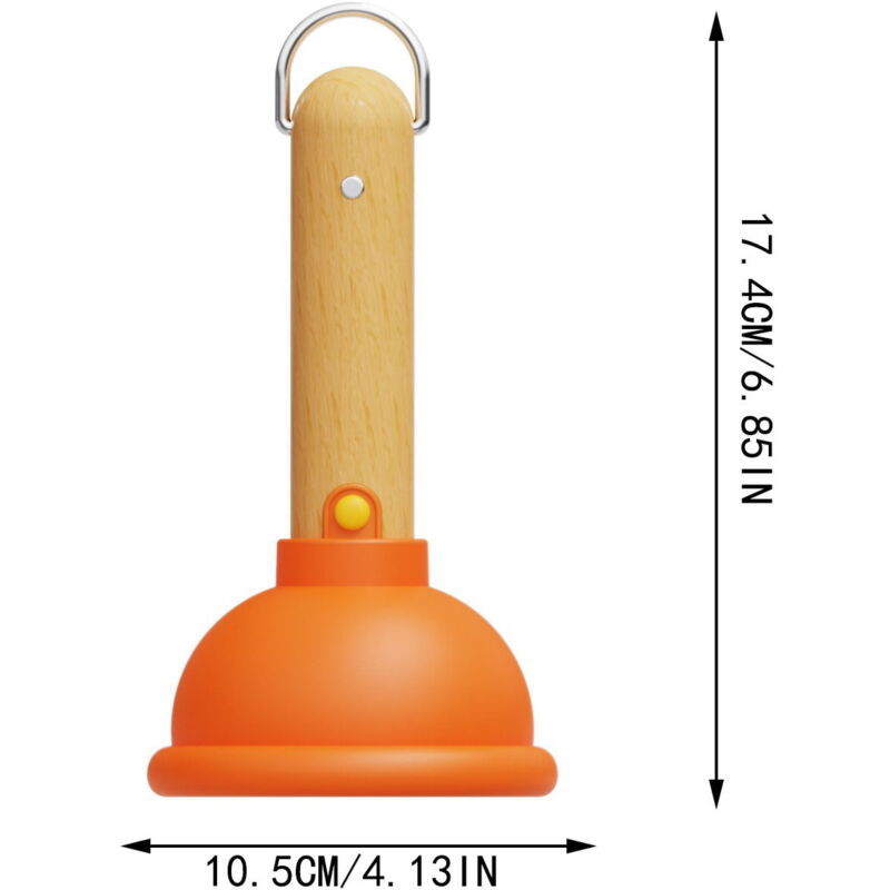 Feiyue - Veilleuse à piston, jolie lampe à piston, veilleuse amusante en silicone avec barre en bois, lampe de poche led rechargeable et amusante,