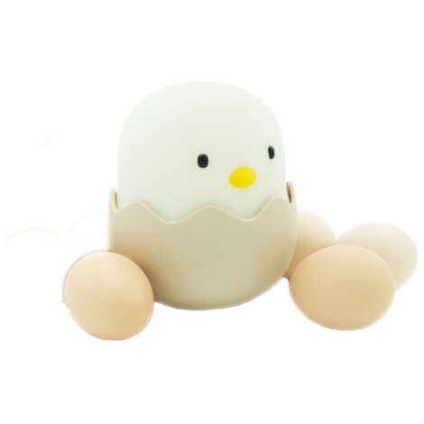 veilleuse bébé, veilleuse enfant en bas âge avec gradation tactile, veilleuse poussin rechargeable, cadeau décoration chambre bébé, lampe de chevet chambre