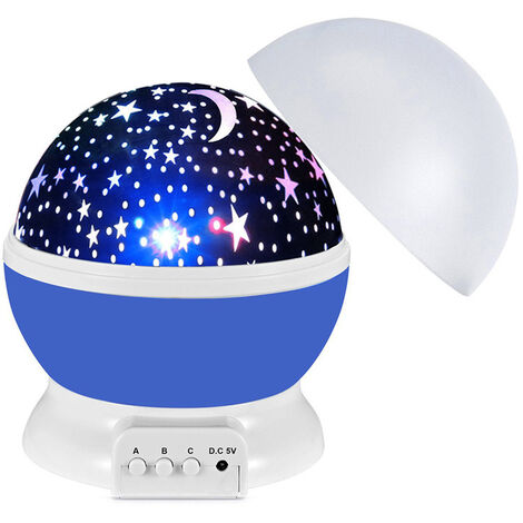 SENCU Projecteur Lumiere Ocean, Lampe Galaxie LED Plafond Veilleuse Etoile  Projection Comme Cadeau de Noël,d'Anniversaire de Naissance