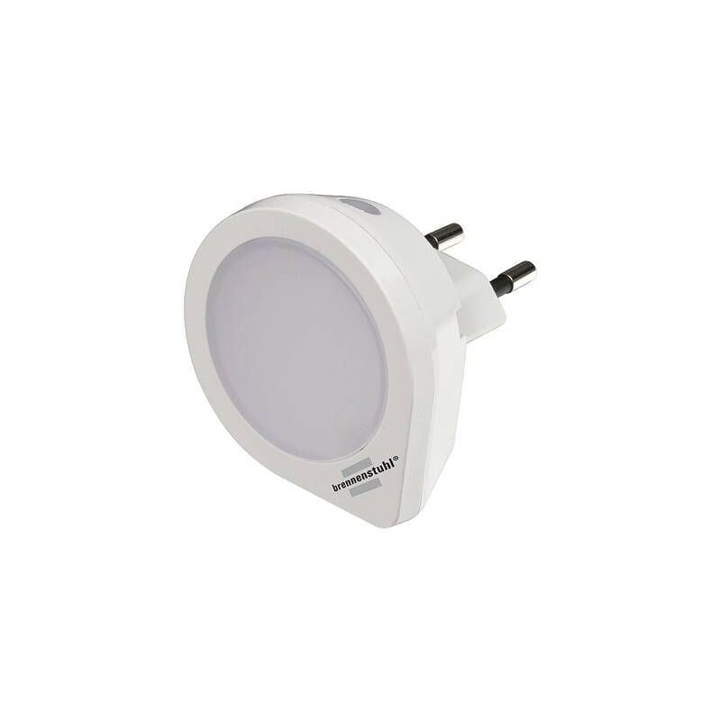 Veilleuse Brennenstuhl nl 01 qd 1173190010 rond led blanc