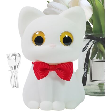 Veilleuse Chat Veilleuse Chat pour Chambre de Bébé Lumière