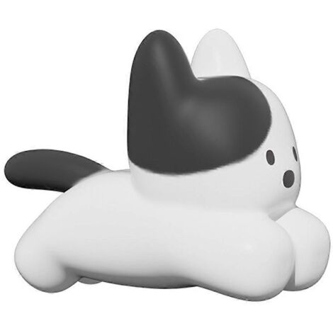 Veilleuse chaton rechargeable USB, lampe d'ambiance de chevet --