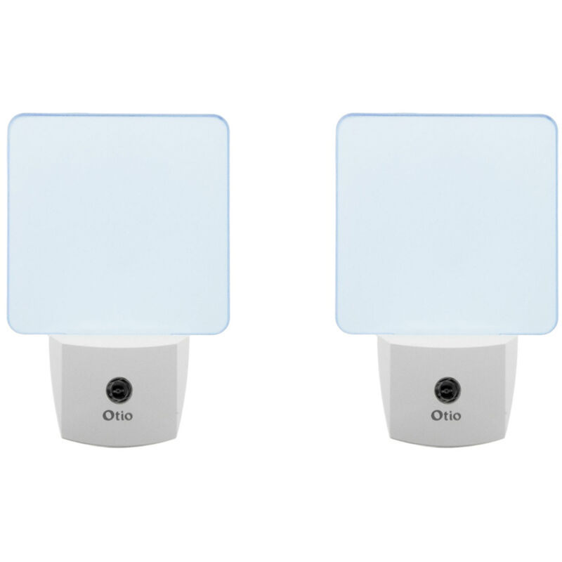 Lot de 2 veilleuses crépusculaires automatiques - bleu - Otio Lot de 2 veilleuses crépusculaires automatiques - bleu - Otio