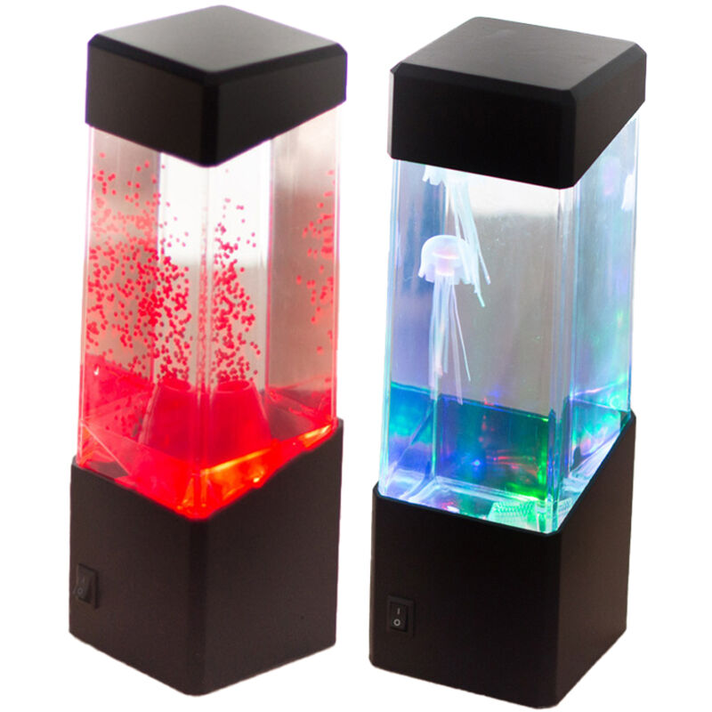 Veilleuse d'aquarium avec alimentation usb, décoration de bureau, cadeaux de Noël, d'anniversaire et de vacances