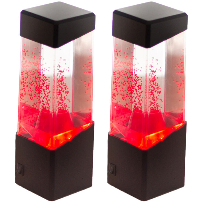 Veilleuse d'aquarium avec alimentation USB, décoration de bureau, cadeaux de Noël, d'anniversaire et de vacances