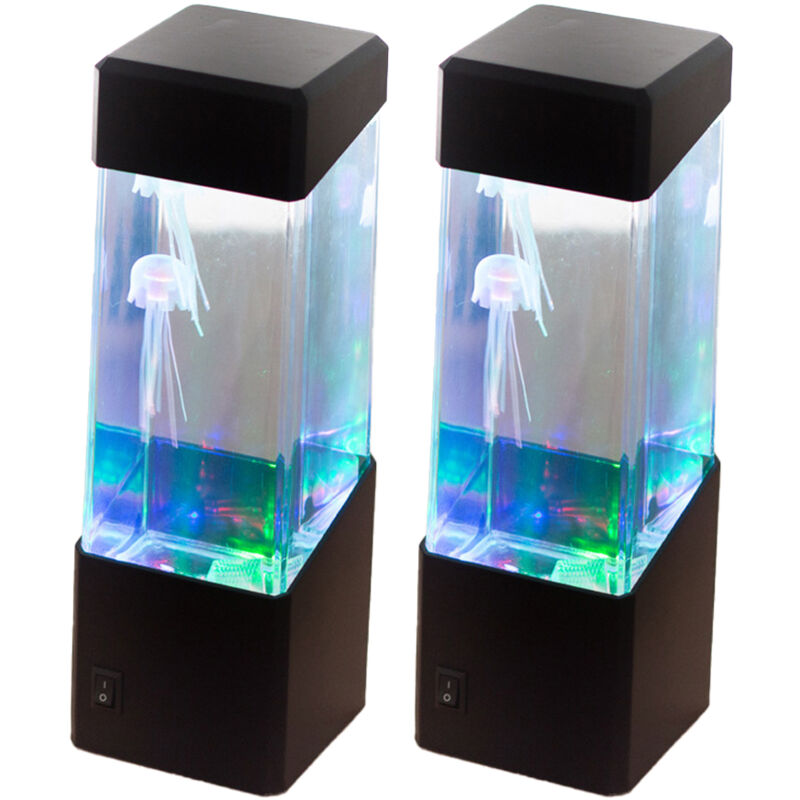Veilleuse d'aquarium avec alimentation usb, décoration de bureau, cadeaux de Noël, d'anniversaire et de vacances