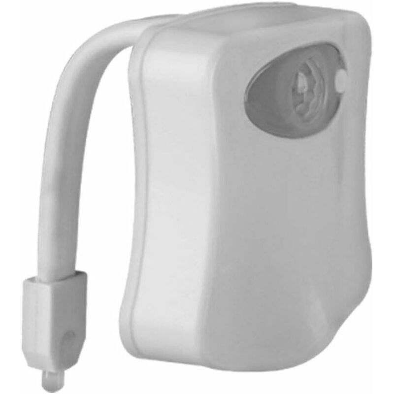 Veilleuse de toilette PIR activée par le mouvement pour salle de bain LED Lampe de toilette à l'intérieur de la lampe de toilettes à changement de