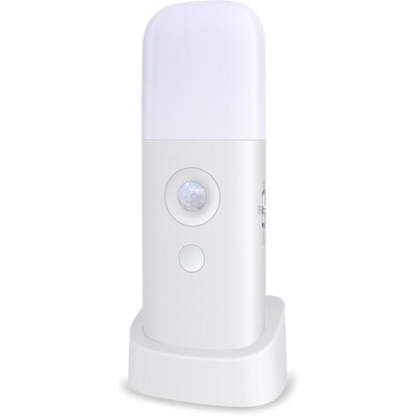 Veilleuse d'intérieur avec détecteur de mouvement, lampe Portable à intensité réglable, Rechargeable par USB, pour chambre d'enfant